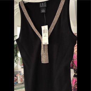 INC rhinestone tank. P.